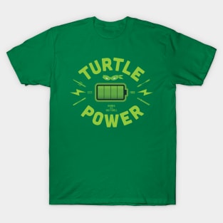 Turtle Power - ooze green T-Shirt